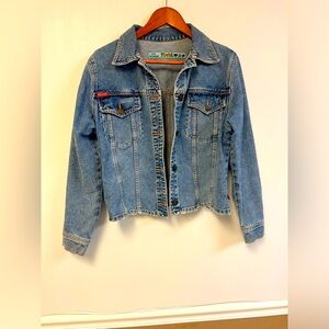 Vintage 90's Mudd Jean Jacket denim size L‎